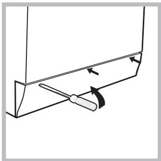 HOTPOINT WMD 942K - Apertura manuale della porta oblo - 2