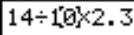 CASIO GRAPH 35 - Pour faire des corrections dans le calcul d'origine - 6