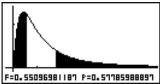 CASIO GRAPH 35+ - Effectuer un test f à 2 échantillons quand deux listes de données sont entresetées - 4