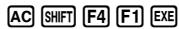 CASIO GRAPH 35+ - - Pour effacer les lignes et points tracés dans le mode RUN ou PRGM - 1