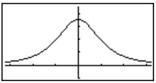 CASIO GRAPH 35+ - - Densité de probabilité t de student - 3