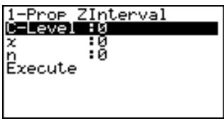 CASIO GRAPH 35+ - Intervalle z à 1 proportion - 1