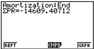 CASIO GRAPH 35+ - Conversion entre un taux d'intérêt nominal et le taux d'intérêt réel - 8