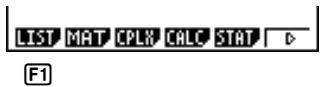 CASIO GRAPH 35+ - Exemple entrer la liste 6 - 1