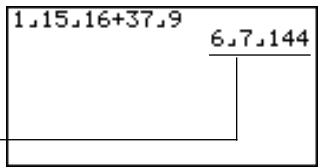 CASIO GRAPH 35+ - Calculs de fractions - 1