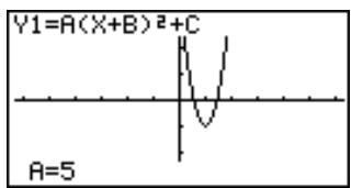 CASIO GRAPH 35+ - Utiliser stop &amp; go pour tracer le graphe de l'exemple précédent (page 184) - 1