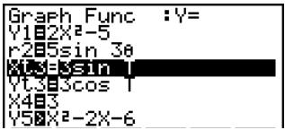 CASIO GRAPH 35+ - Pour définir le statut avec trace/sans trace de graphe - 2
