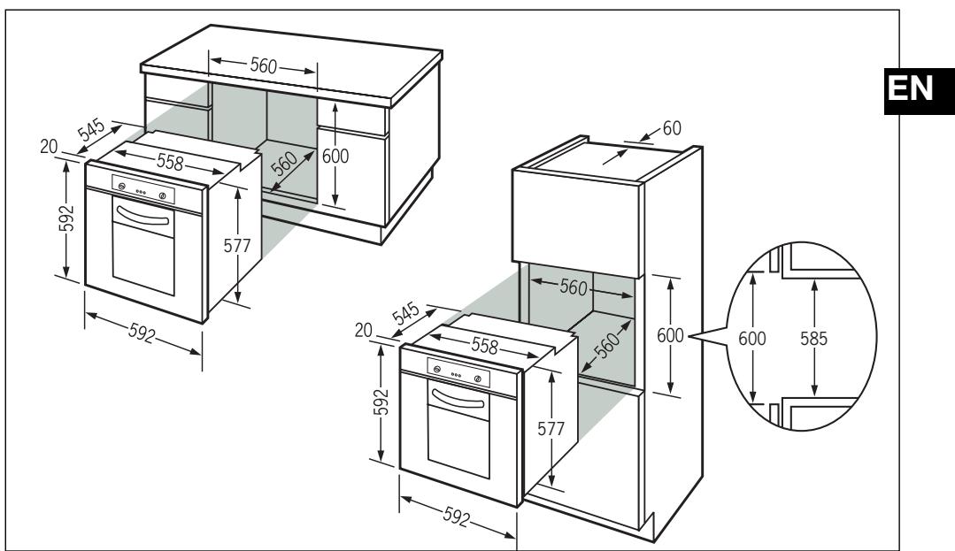 FAGOR 5H-741 - How do you install your oven? - 1