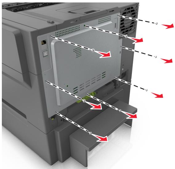 LEXMARK CX310DN - Installation d'une carte mémoire - 2