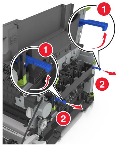 LEXMARK CX310DN - Remplacement de la bouteille de récupération de toner - 17