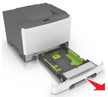 LEXMARK CX310DN - Chargement du tiroir 250 feuilles - 1