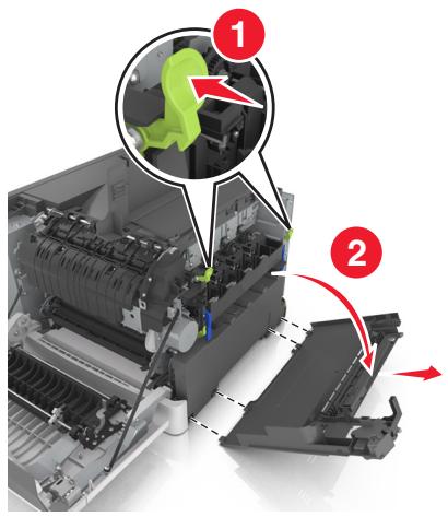 LEXMARK CX410DE - Remplacement de la bouteille de récupération de toner - 15