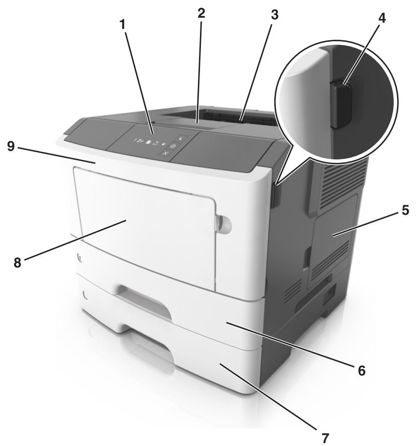 LEXMARK MS310DN - Configurations des imprimantes - 2