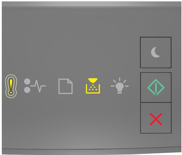 LEXMARK MS310DN - [N88. xy] niv. cartouche presque bas - 1
