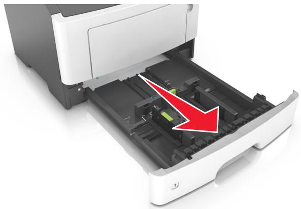 LEXMARK MS310DN - Chargement des tiroirs - 4