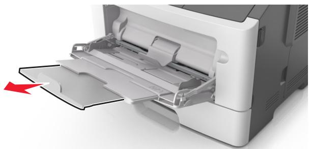 LEXMARK MS410DN - Alimentation du chargeur multifonction - 3
