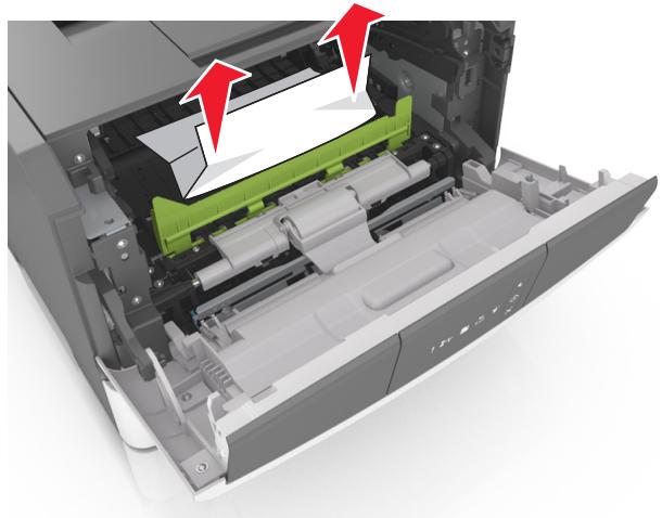LEXMARK MS410DN - - Bourrage papier, ouvre la porte avant. - 14