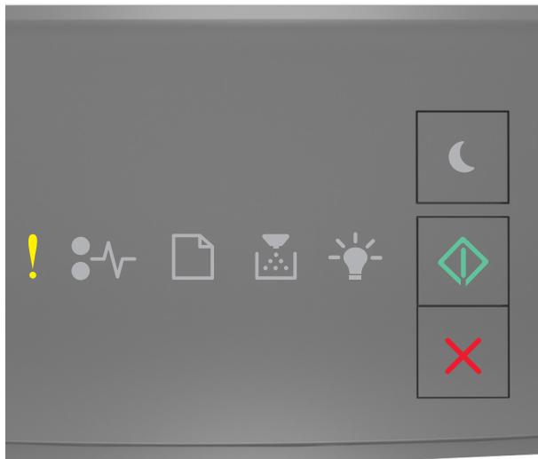 LEXMARK MS410DN - Erreur de logiciel réseau standard - 1