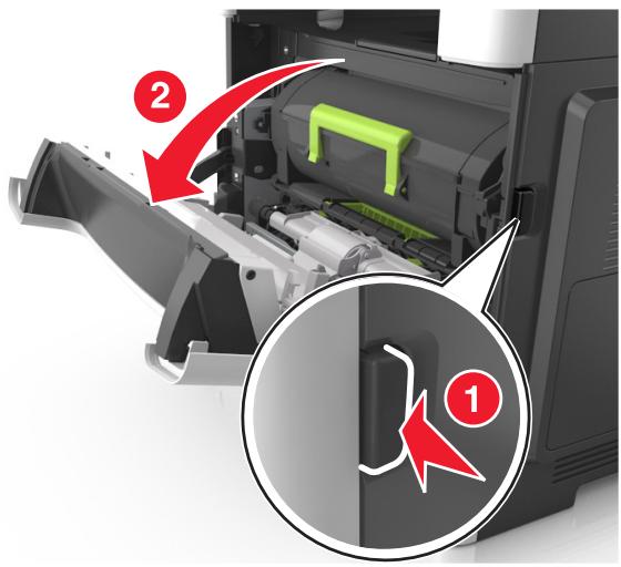 LEXMARK MX310DN - Remplacement de la cartouche de toner - 1