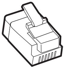 LEXMARK MX310DN - Scénario 5 : pays ou régions où les prises murales et fiches téléphoniques sont différentes. - 2
