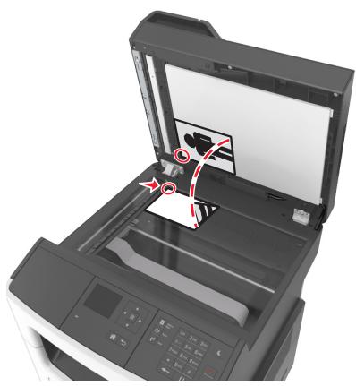 LEXMARK MX310DN - Vitre du scanner - 2