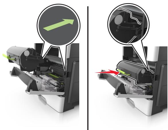LEXMARK MX310 - Remplacement de la cartouche de toner - 4