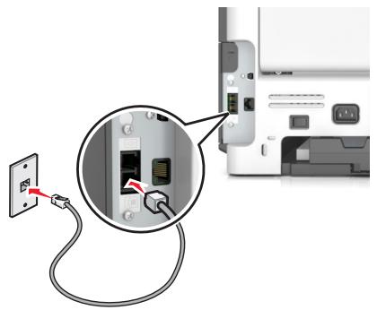 LEXMARK MX310 - Connexion à un service de sonnerie distincte - 1