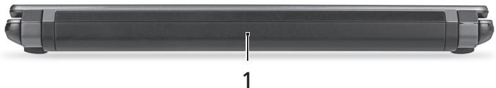 PACKARD BELL DOT SC-001FR - Widok z tylu - 1