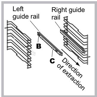 SCHOLTES BC199D P 0 XA - Sliding rack kit assembly - 2