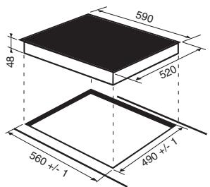 SCHOLTES TRP 741 O L - Empotramiento - 1