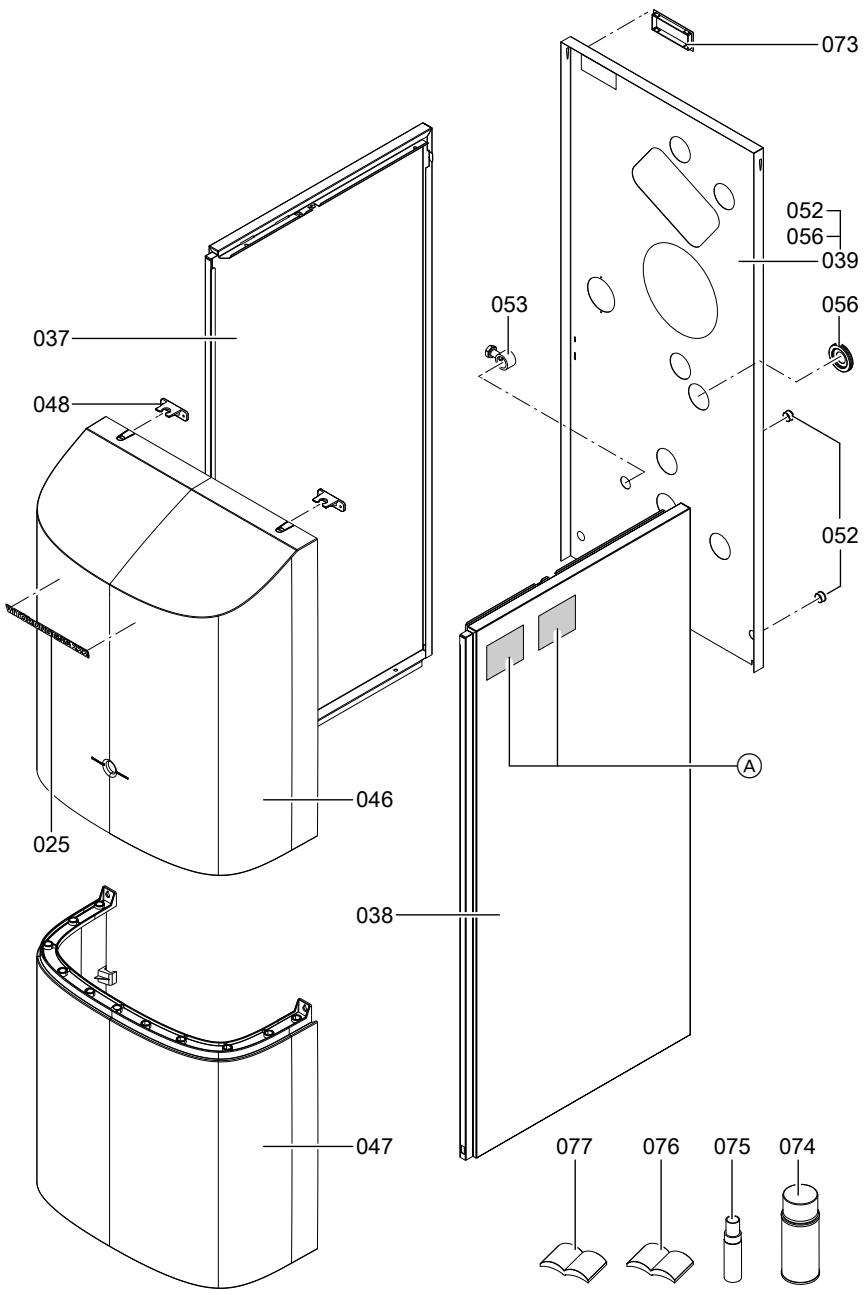 VIESSMANN VITORONDENS 200 T - Listes des pièces détachées (suite) - 1