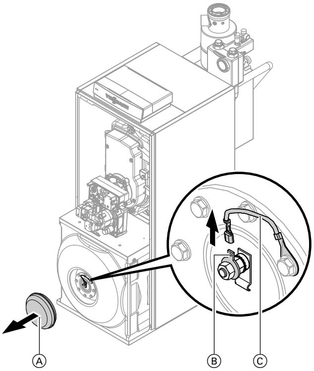 VIESSMANN VITORONDENS 200 T - Contrôler le courant de protection de l'anode avec un contrôleur d'anode - 1