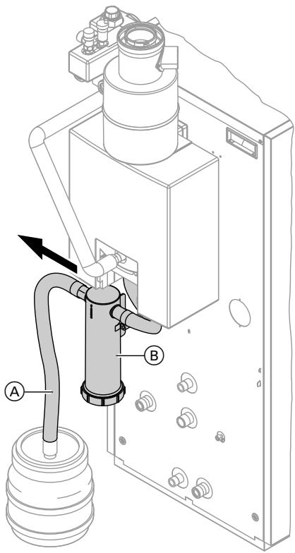 VIESSMANN VITORONDENS 200 T - Remplir le siphon et l'équipement de neutralisation (accessoire) d'eau - 1