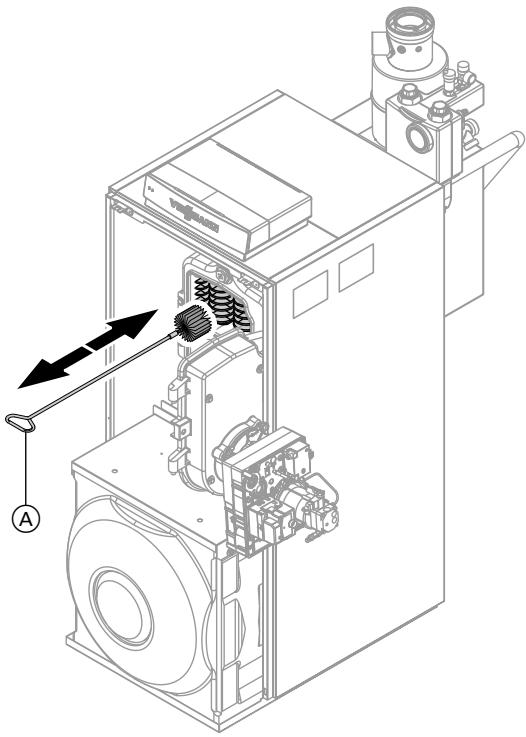 VIESSMANN VITORONDENS 200 T - Nettoyer les surfaces d'échange - 1