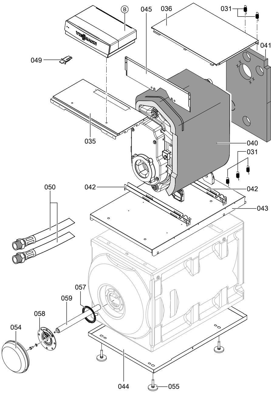 VIESSMANN VITORONDENS 200 T - Listes des pièces détachées (suite) - 1