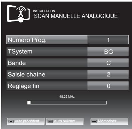 GRUNDIG 32VLE5503WG - Recherche des chaînes de télévision en entrant les numérios de chaine - 1