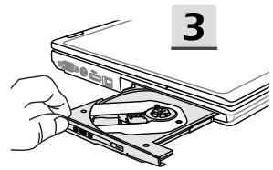 MSI GP62 2QE - Comment utiliser le lecteur de disque optique - 2