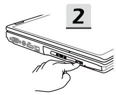 MSI GP62 2QE - Comment utiliser le lecteur de disque optique - 1