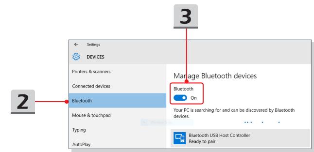 MSI GT73VR 7RE-493FR TITAN - Activer la connexion bluetooth - 3