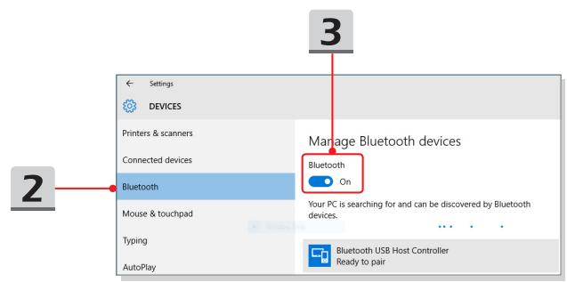 MSI GT80S 6QD - Activer la connexion bluetooth - 3