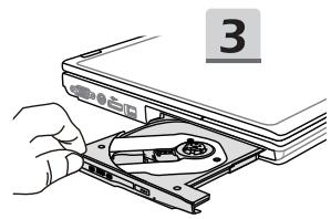 MSI GT80S 6QD - Comment utiliser le lecteur de disque optique - 2
