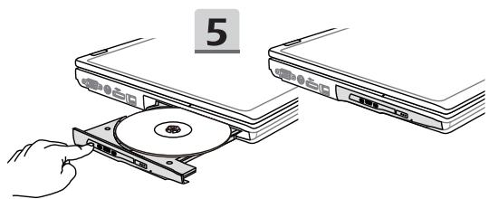 MSI GT80S 6QD - Comment utiliser le lecteur de disque optique - 4