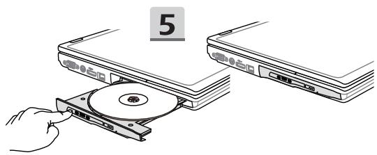 MSI GT80S 6QF - Comment utiliser le lecteur de disque optique - 4