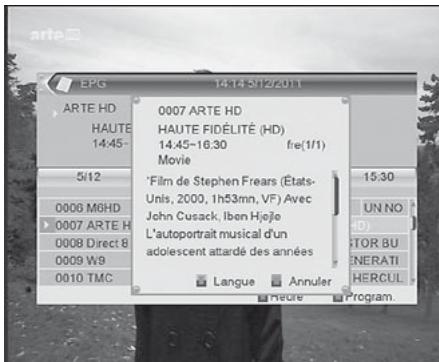 METRONIC ZAPBOX HD-S1 - - Guía electrónica de programas (EPG) - 2