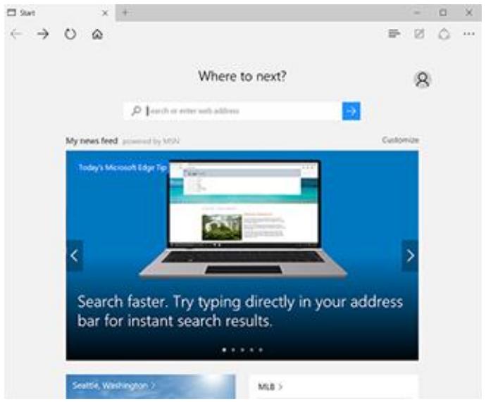 MICROSOFT SURFACE BOOK I7 - Applications > microsoft edge. - 1