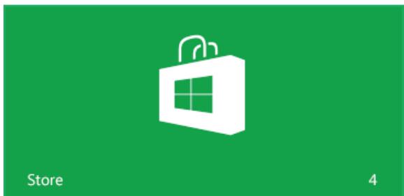 MICROSOFT SURFACE PRO 64 GO - Mise à jour d'une application depuis le windows store - 1