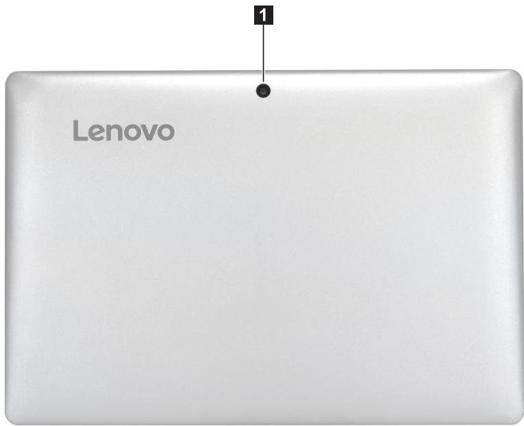 LENOVO MIIX 510 - Rear view - 1