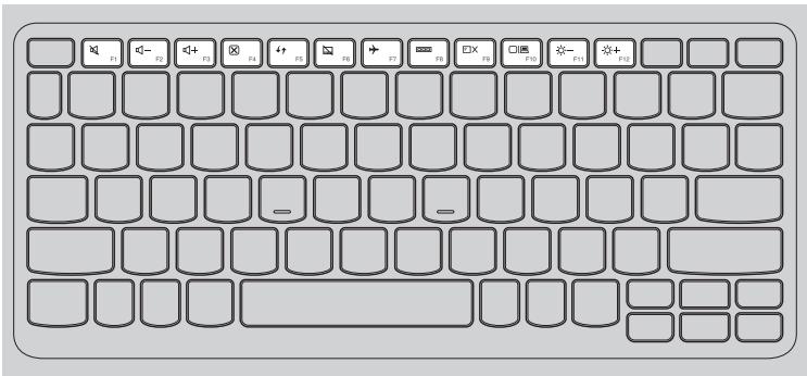 LENOVO YOGA 510 - Touches de raccourci - 1