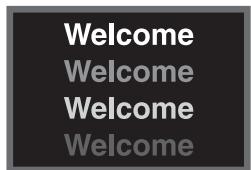 HITACHI 40F501HB1T62 - de la rémanence d'image - 1