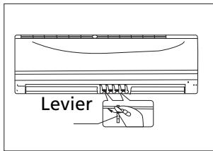 ZIBRO S3032 - Régler le flux d'air horizontalement (haut - bas) - 1